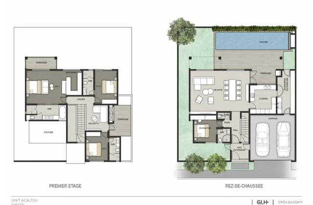 Villa Duplex (Acajou) 
