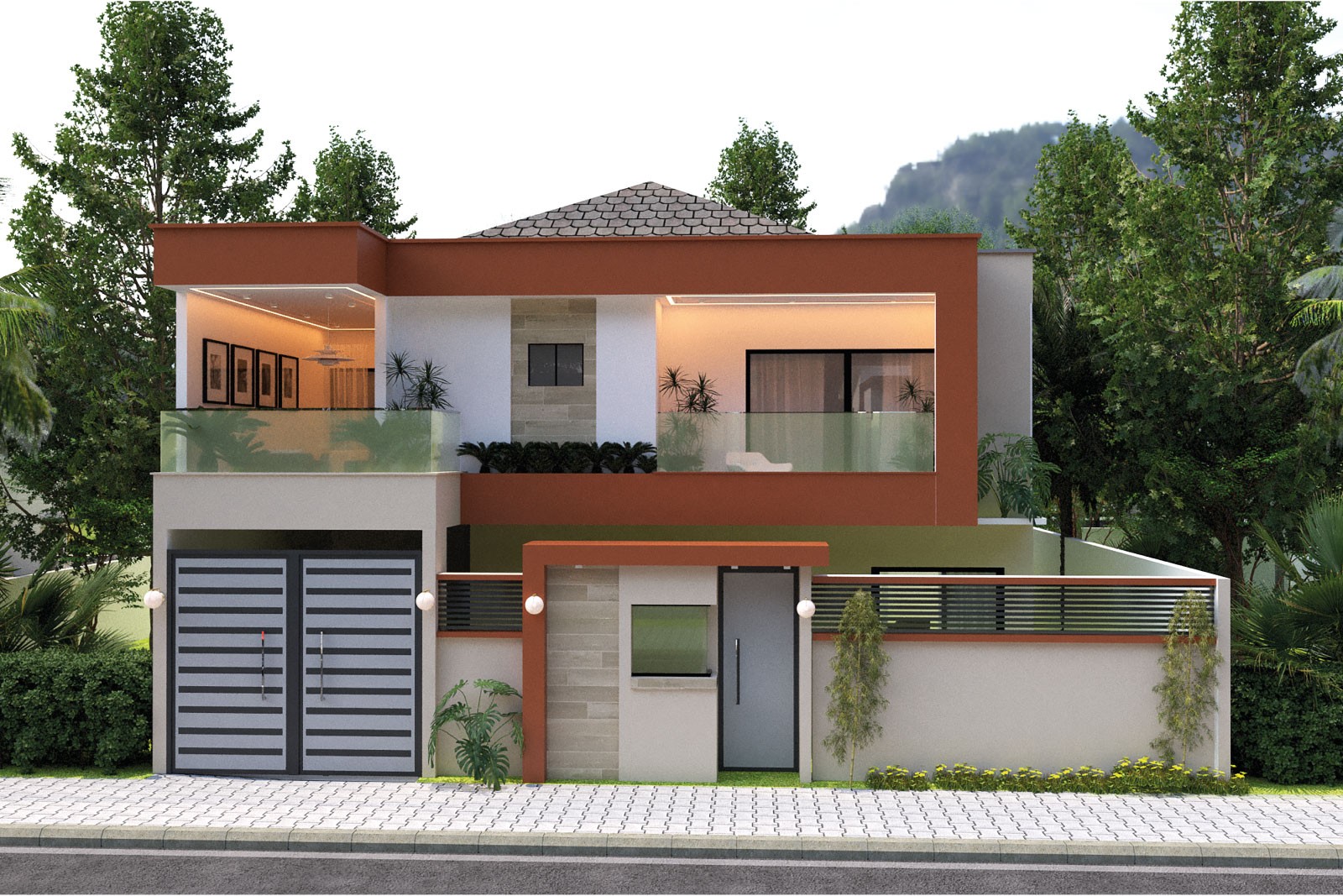 Penthouse 3 chambres + salon 